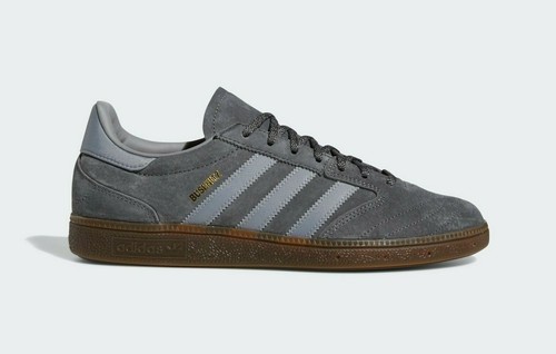 grey leather adidas