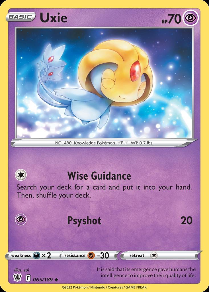Pokemon Uxie (65/219) Astral Radiance LP