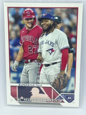 Superstar Talk: AL Heavy Hitters Catch Up 2023 Topps Series 2 Baseball # 396