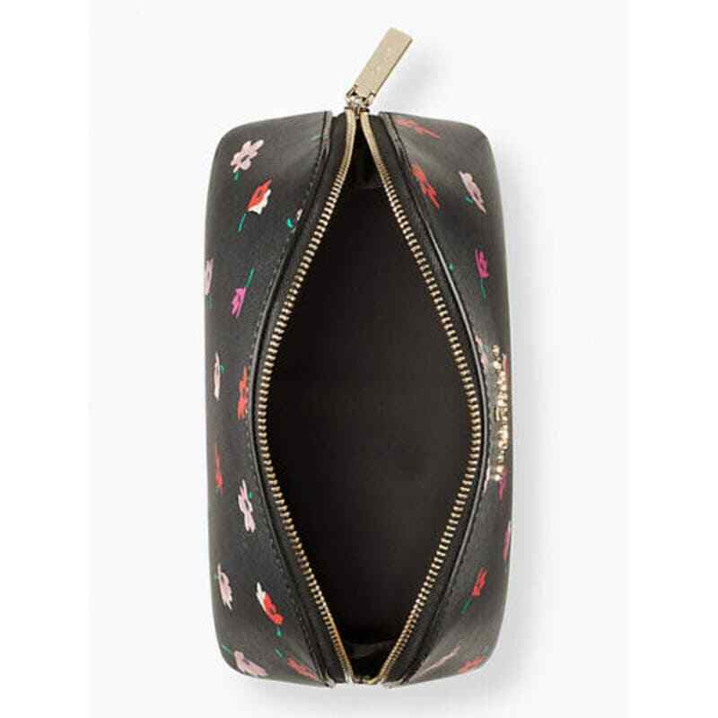 Kate Spade Staci Small Travel Cosmetic Case Ditsy Buds Floral eBay