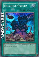 DUNKLER AUSBRUCH (Dark Eruption) • Super R • PTDN IT054 • 1Ed • Yugioh ANDYCARDS