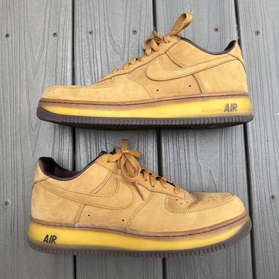 Nike Air Force 1 Low Wheat Dark Mocha Brown 2020 DC7504-700 Size 