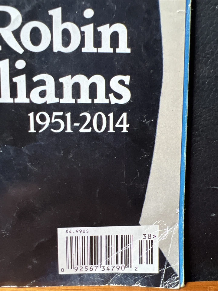 Rolling Stone Sept 11, 2014 - Robin Williams 1951-2014 Cover Rare Australian - Image 3 of 4