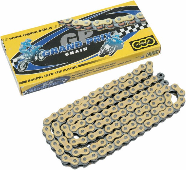 REGINA 520 GPZ Series ZRing Chain (Gold) 120 Links eBay
