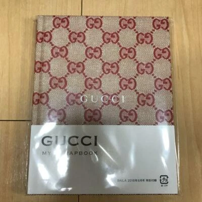 Gucci My Scrap Book Baila Notebook Red Limited Edition Jume 2018 Appendix Japan - Image 1 of 4