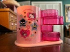Hello Kitty Characters Desk Organizer With Swivel Storage Drawers & Bonus Ruler — photo 3