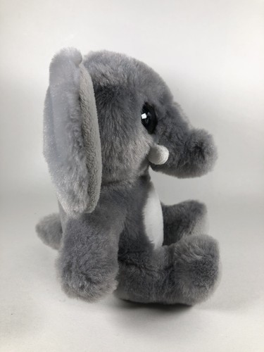 Ganz Plush Sweet Chums Elephant Grey H13313 Glitter Eyes Stuffed Animal 7” - Picture 4 of 12