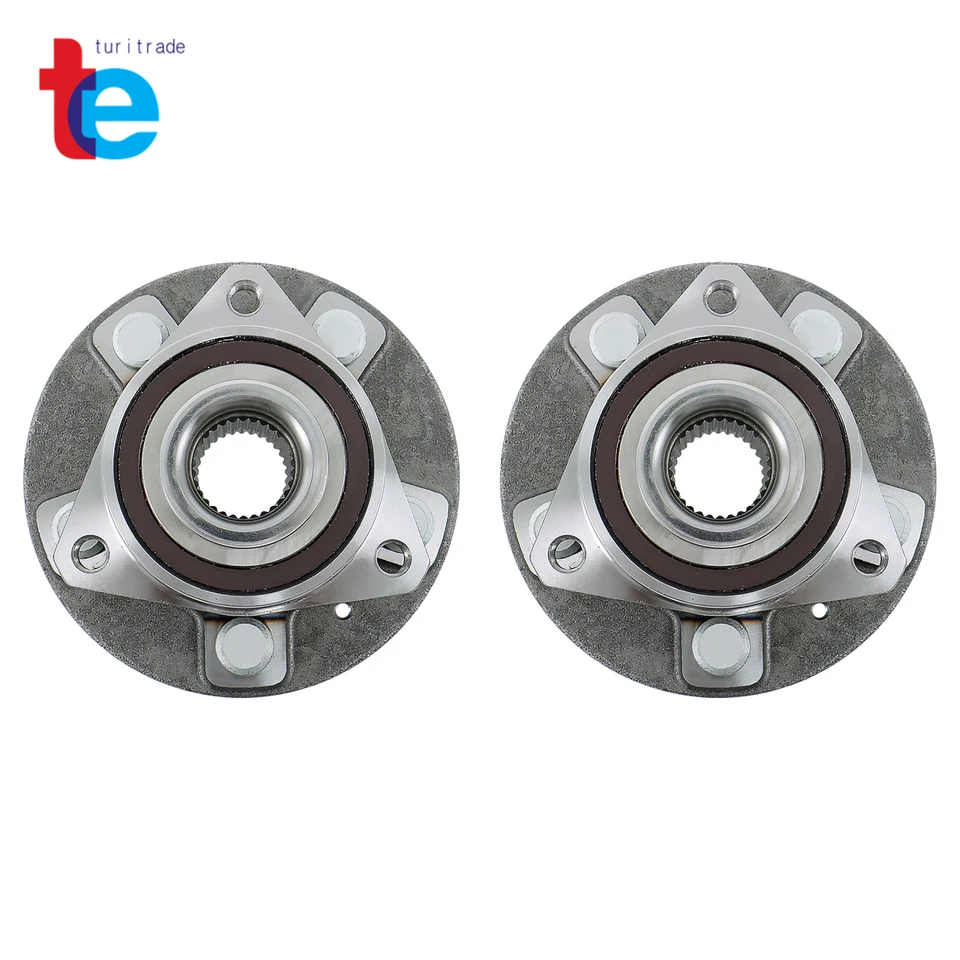 Juego de 2 cojinetes de rueda delantera/trasera y conjunto de buje para Cadillac CTS 2008-2019 Foto 2 de 4