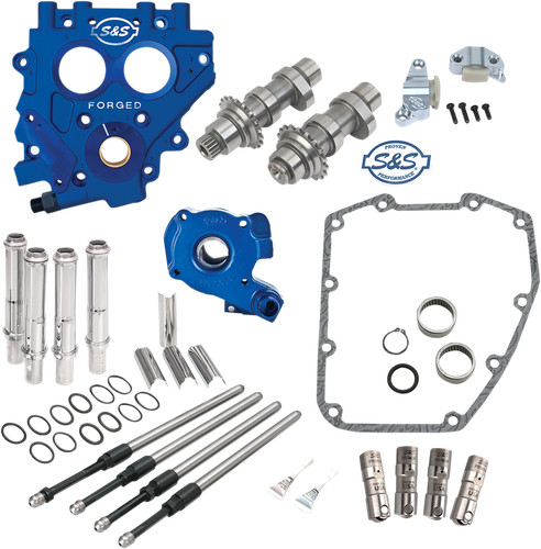 S&S Cam Chest Kit, TC3 Oil Pump/Plate, Chain Drive, 585C, Harley Big Twin 07-16