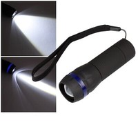 Led Taschenlampe 1 Watt Highpower 80Lm Fokussierbar 50-130M Heitronic, Camping