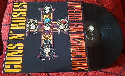  Guns N' Roses - Appetite For Destruction - 12 vinyl LP -  original 1987 Record Club edition Geffen GHS 24148: CDs y Vinilo