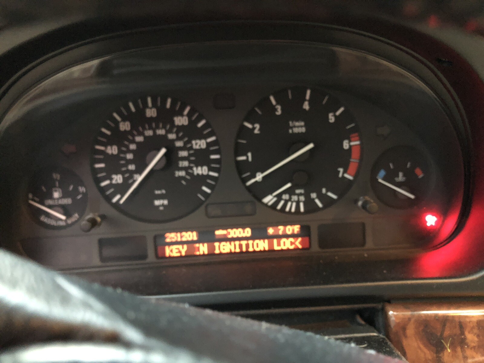 BMW E39 540i 540 E38 740iL 740i 750iL 740 speedometer cluster gauges