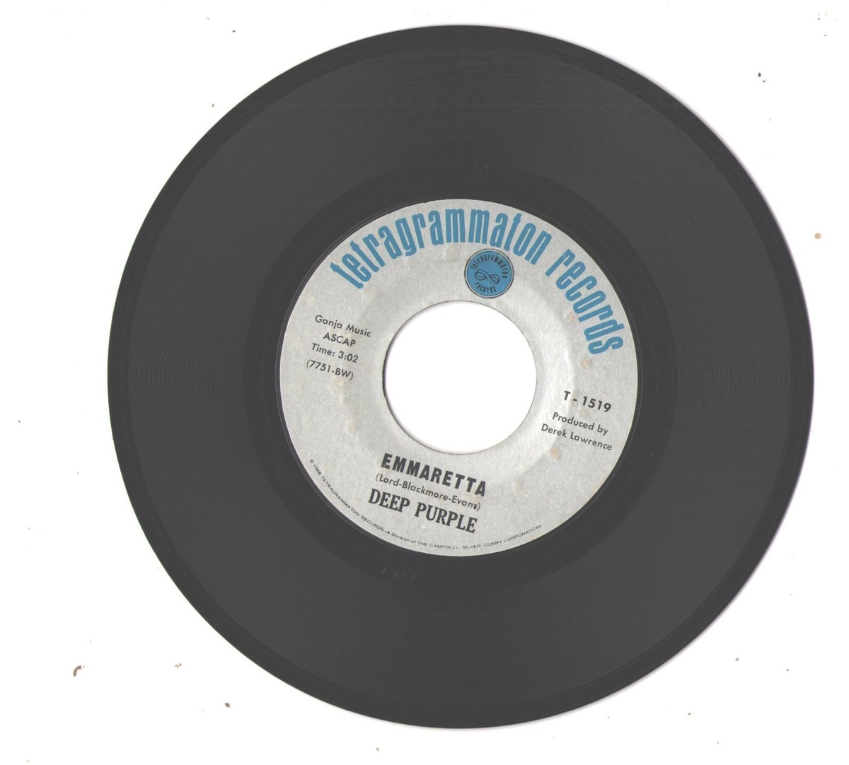 英7” Deep Purple Emmaretta R5763 Parlophone /00080 Deep Purple – Emmaretta – Vinyl (Best Way, 7