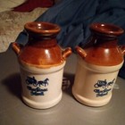Vintage Milk Can Mackinac Island Salt And Pepper Shakers — photo 1