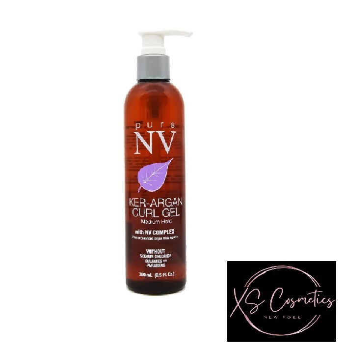 ЧИСТЫЙ NV Ker-Аргановый гель для завивки волос, 8,5 унций