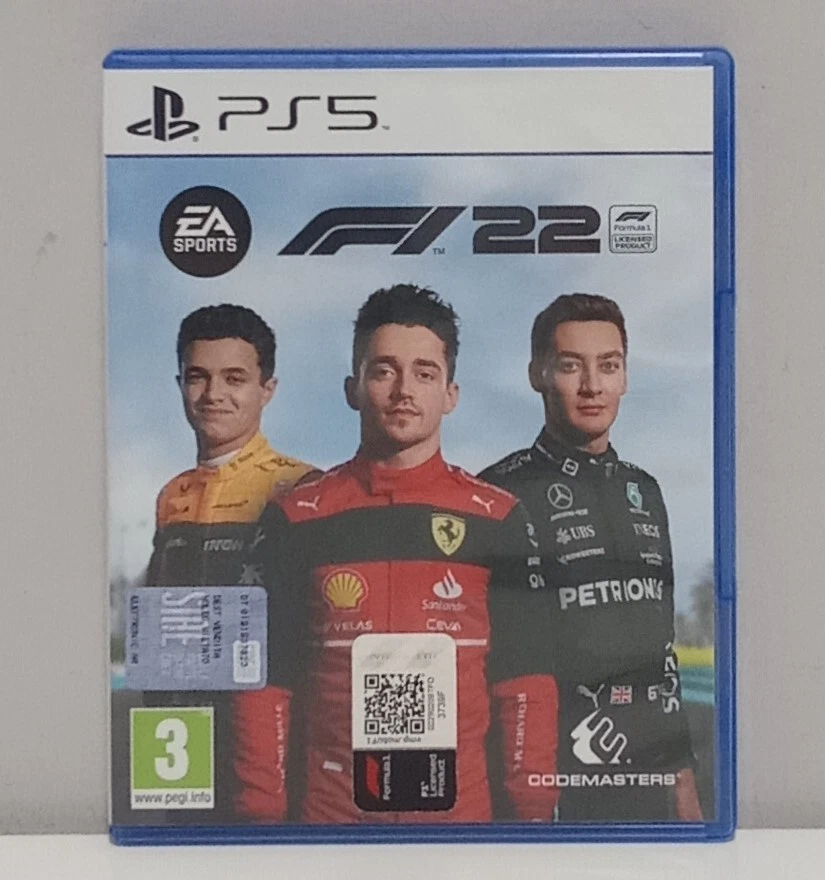 F1 22 PS5 PlayStation 5 EA Sports Formula 1 Completo Disco + Inserto ITA, foto 1 di 3