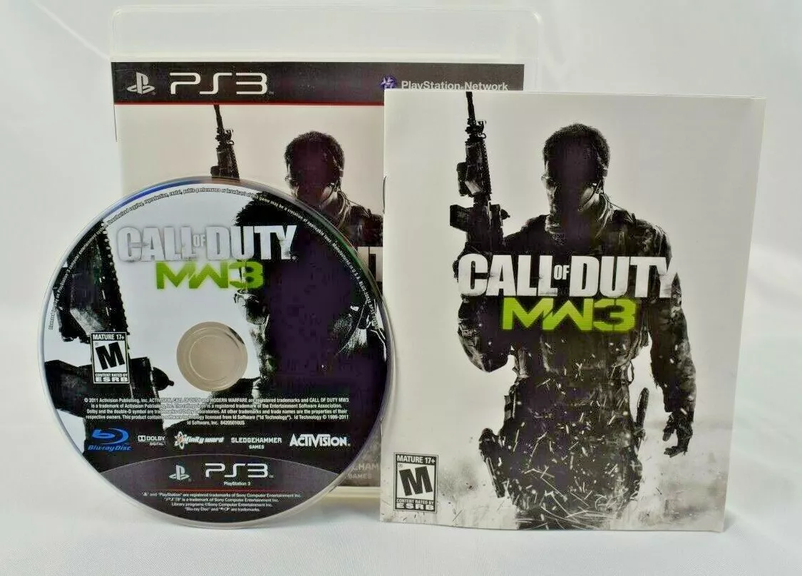 Call of Duty: Modern Warfare 3 (Sony PlayStation 3, 2011) for sale online