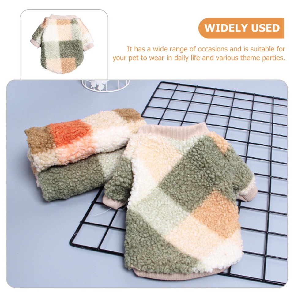 Jacket for Rabbits Plush Hamster Costume Pet Clothes Breathable Eye