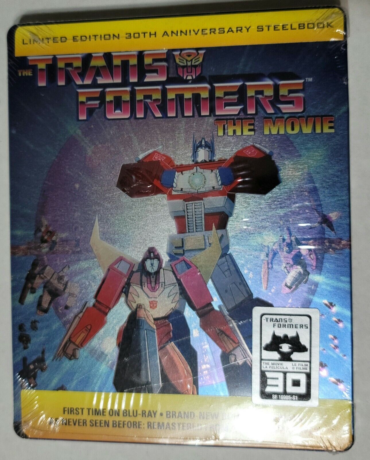 The Transformers: The Movie Official 30th Anniversary Blu-Ray