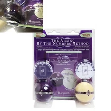 Aramith Aiming by the Numbers Learning Method in a blister