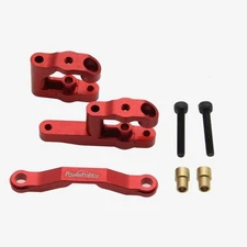 Power Hobby - Aluminum Steering Arm, Red, for Arrma Grom
