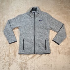 Patagonia Boys' Better Sweater Jacket Full Zip Gray Size XL14 STY65731