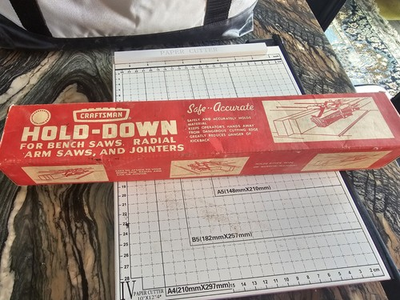 #ad #ad vintage craftsman HOLD DOWN COMPLETE SET $30.00