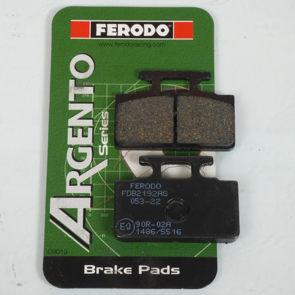 Plaquette de frein Ferodo pour scooter Honda Nh Lead 125 1988 avant