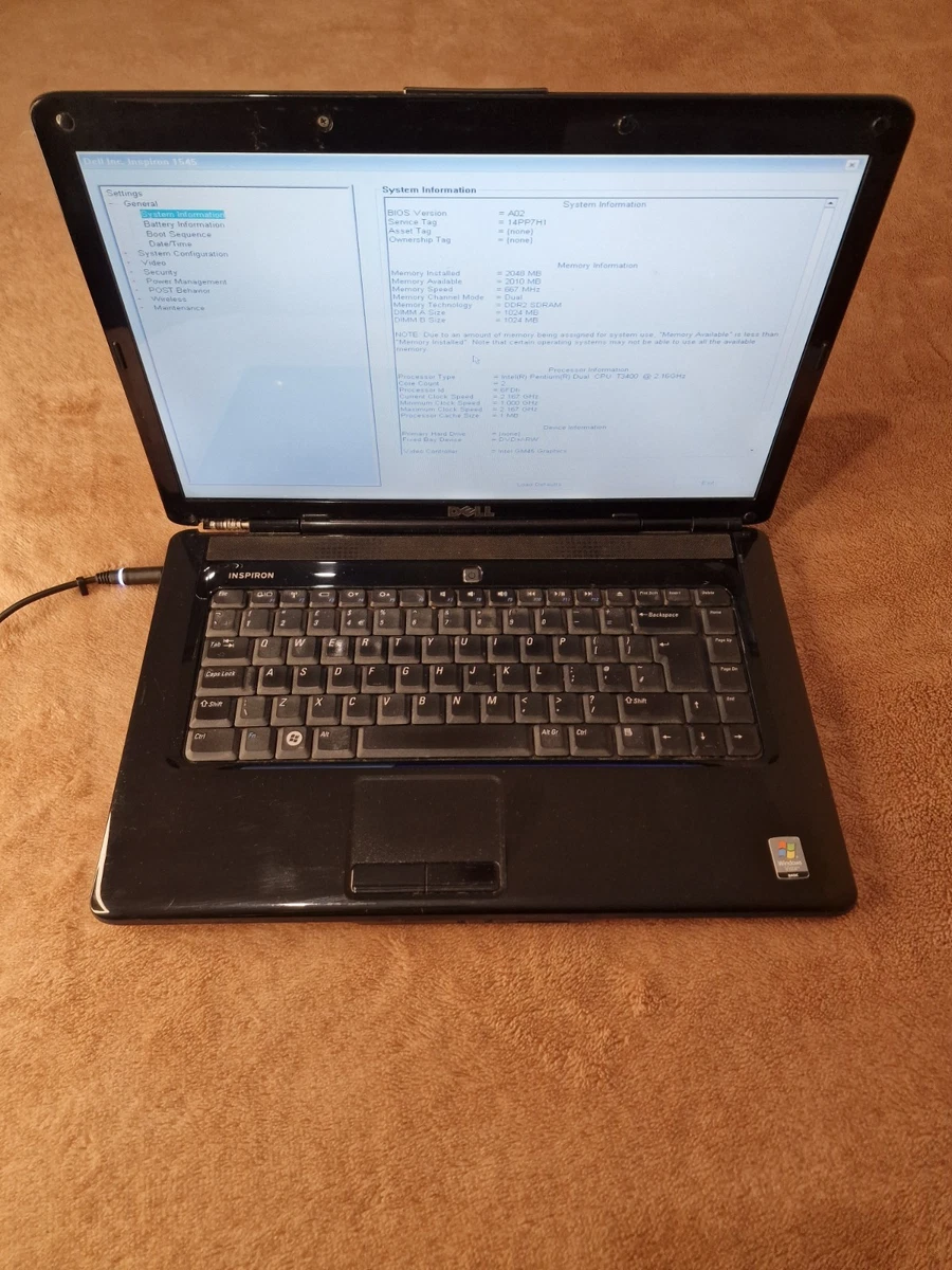 Notebook Dell Inspiron 1545 Pp41l - Leia Descrição | MercadoLivre