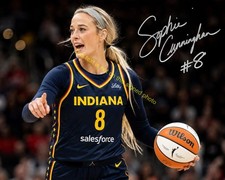 Sophie Cunningham Indiana Fever Signed Autographed 8x10 Photo WNBA Star HD138