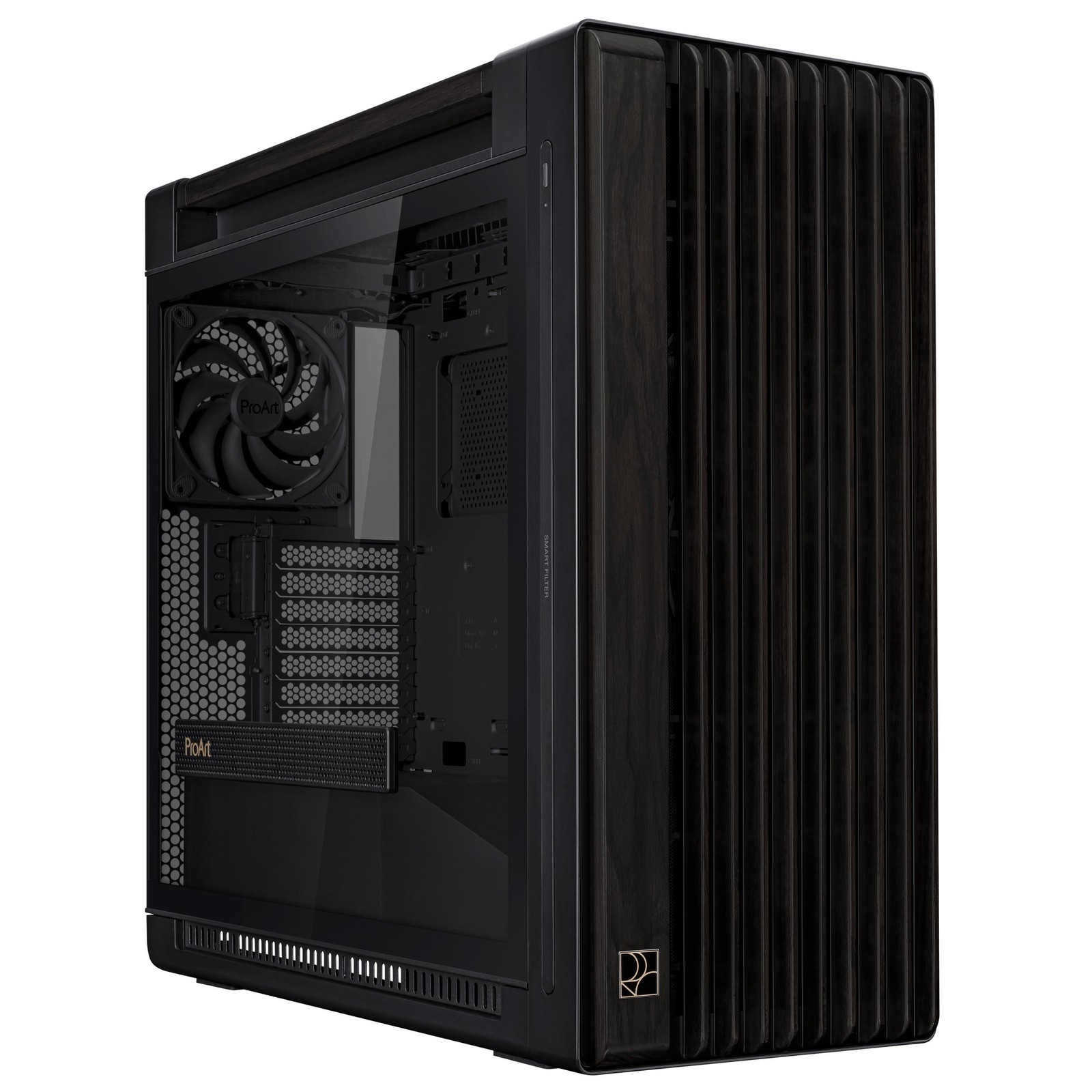 Asus Black Proart Pa602 Wood Edition Tempered Glass Mid Tower High Airflow Usb-C - 90Dc00j0-B09010 - Image 4