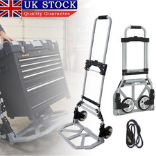 Heavy Duty 100kg Folding Sack Truck by Sack Trolley Lightweight Strong UK