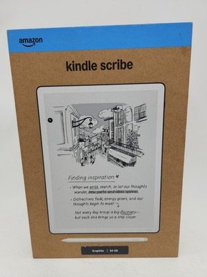 NEW Amazon Kindle Scribe 64GB 11'' Graphite Gray PA2MA4 Tablet