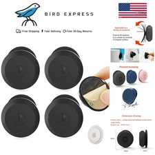 4 Pack Air Tags Waterproof Holder Airtag Case with 3M Adhesive Sticker Apple ..