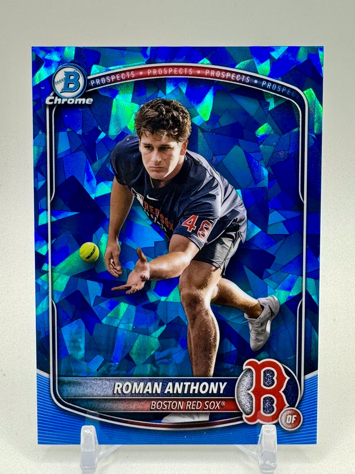 2025 Bowman Chrome Sapphire Edition #BCP-167b Roman Anthony Image Variation