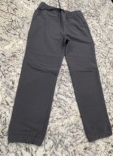 Boy's Old Navy Active Stretch Tech Pants Size L 10-12 Color Gray NWOT