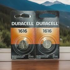  2 Pack CR1616 1616 DURACELL Lithium 3v Battery USA Free SHIP FRESH 2035