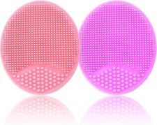 Baby Bath Brush & Cradle Cap Brush &ndash; Soft Silicone Scalp Massage  for Newborns