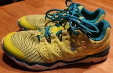 Under Armour Sneakers, Micro G 12665723-731, Bright Yellow/Green... ish Ladies