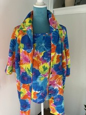 Unbranded Matching Vintage Two-Piece Set 80S Or 90S Boho Resort, Tropical.