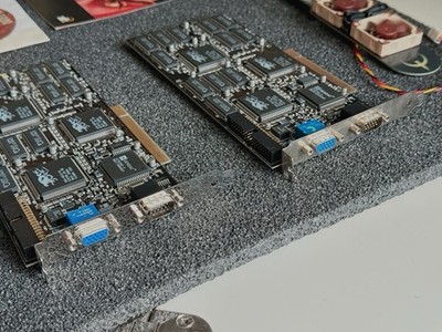 3dfx - STB - voodoo 2 PCI 12MB SLI (2 Cards) - BlackMagic And