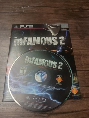 inFamous 2 (Sony PlayStation 3, 2011) Cardboard Sleeve