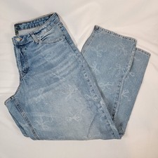 Women's Straight high rise denim jeans Size 12