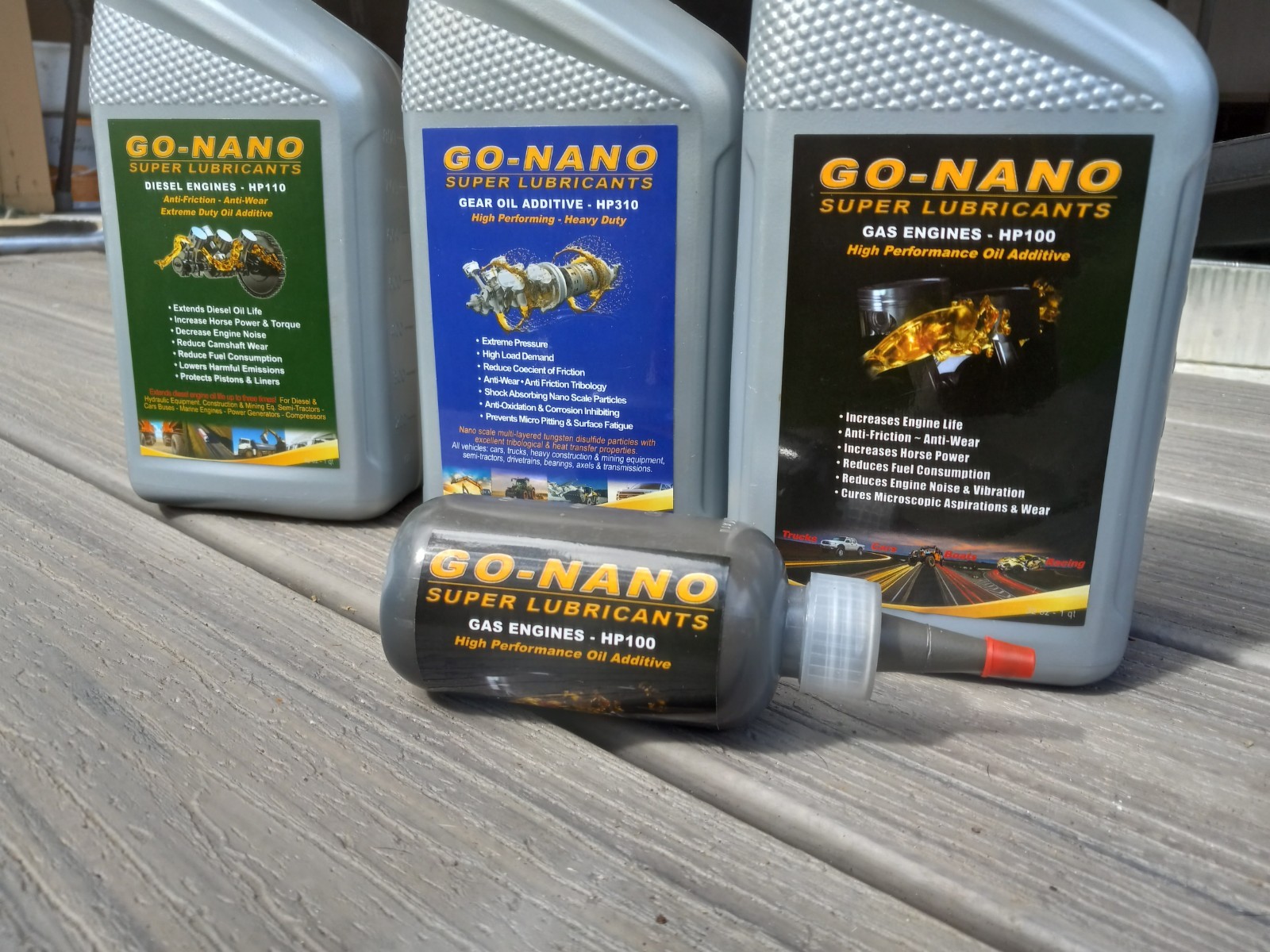 NEW GO NANO LUBRICANTS - Ebay Special 50% off,  Diesel & Gas Engines