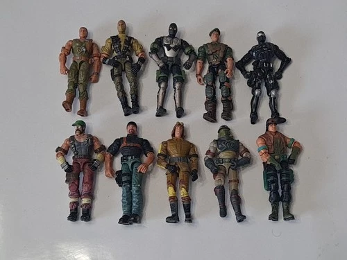 2002 G.I. Joe Lot of Action Figures