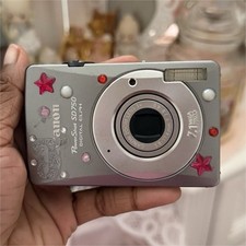 Canon PowerShot SD750 Compact Digital Camera Silver 7.1MP 3x Optical Zoom