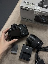 Canon EOS 2000D DSLR Camera - 18-55mm - UK Stock 