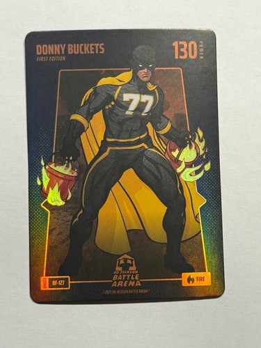 Bo Jackson Battle Arena Update FIRE BATTLE FOIL DONNY BUCKETS