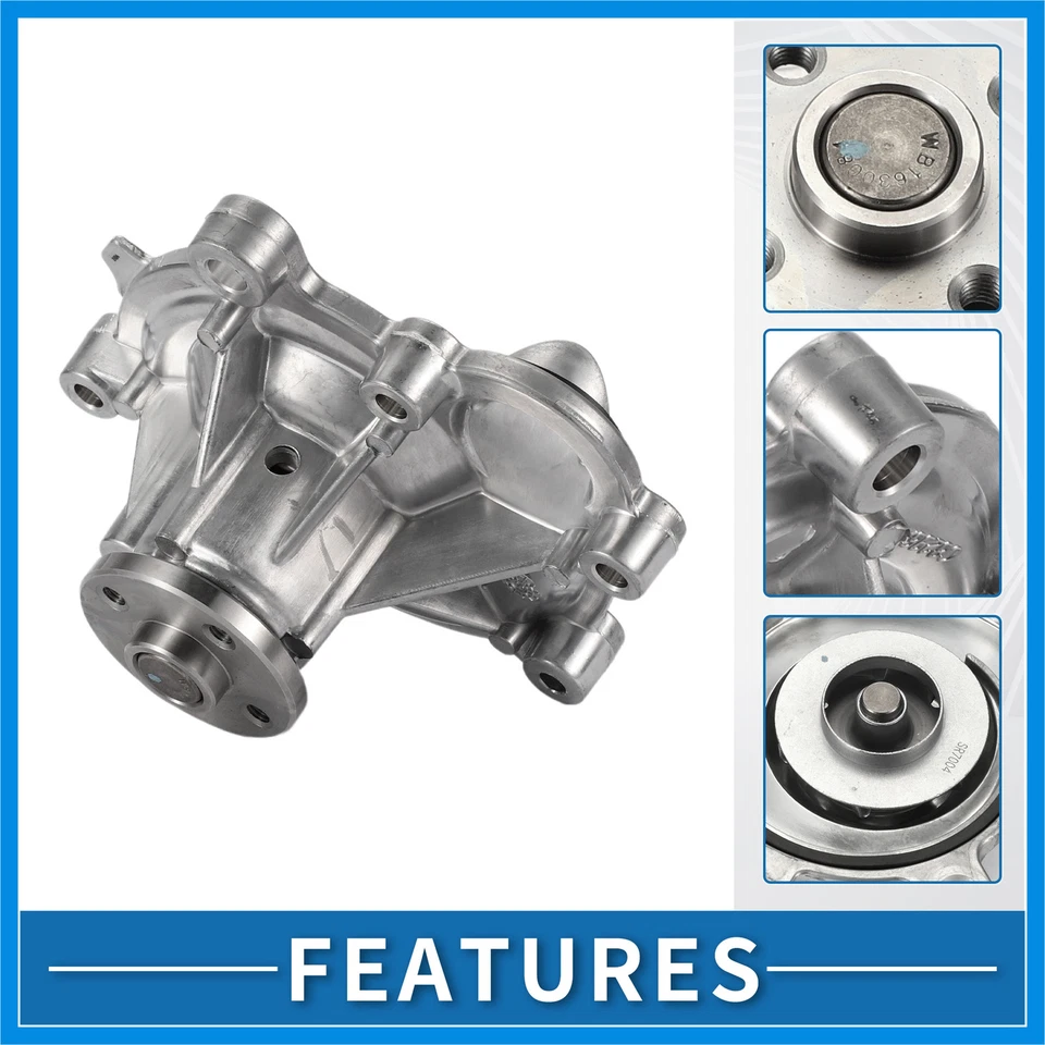 Bomba de agua para Mercedes-Benz C230 2003-2005 para Mercedes-Benz C250 2712000201 Foto 3 de 4