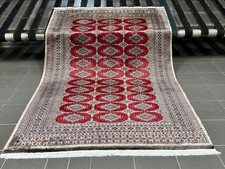 Schöner Orientteppich Buchara 140 x 260 cm Handgeknüpft